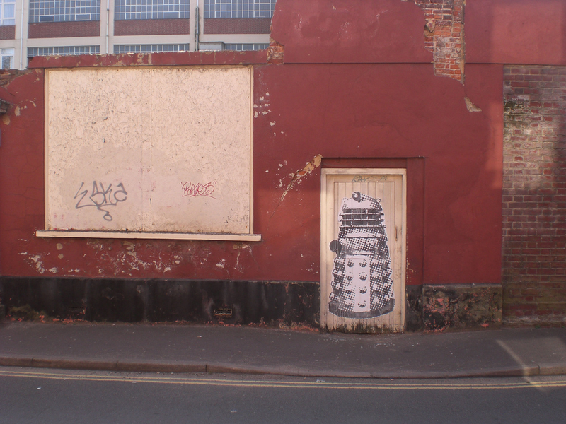 Illustration for article titled Graffiti And Stencil Art Will! Be! Ex! Terminated!